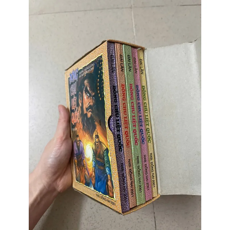 Đông Chu Liệt Quốc - Trọn bộ 5 tập, nguyên hộp 739427