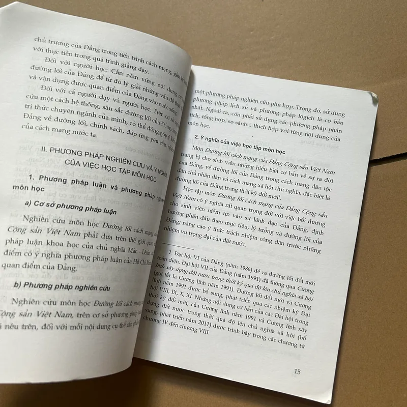 Giáo trình đường lối cách mạng của đảng cộng sản Việt Nam 607824