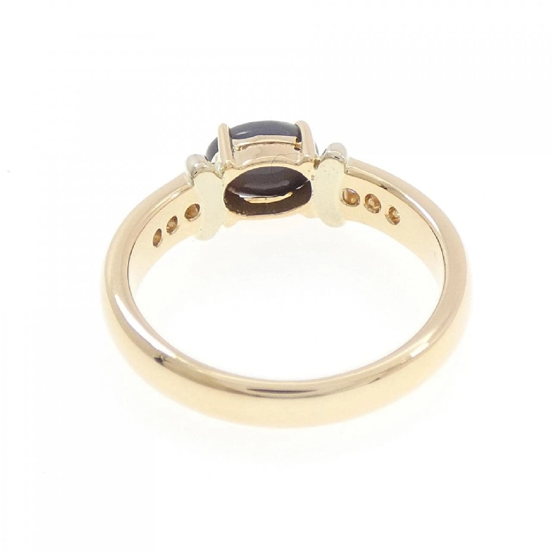 Nhẫn opal đen 750YG - Hàng hiệu Authentic 848581