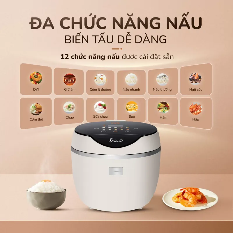 Cần bán nồi cơm điện tử UNIE URC612 mới 100% 598345