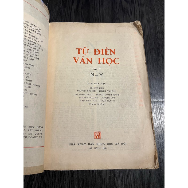 Bộ 2 cuốn từ điển Văn Học (Sách bao cấp) 187359