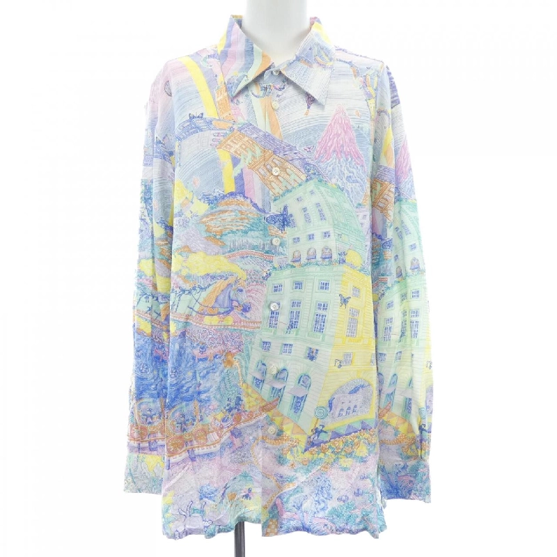 Áo sơ mi HERMES LES FOLIES DU FAUBOURG - Hàng hiệu Chính hãng 883153