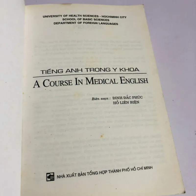 TIẾNG ANH TRONG Y KHOA  758056