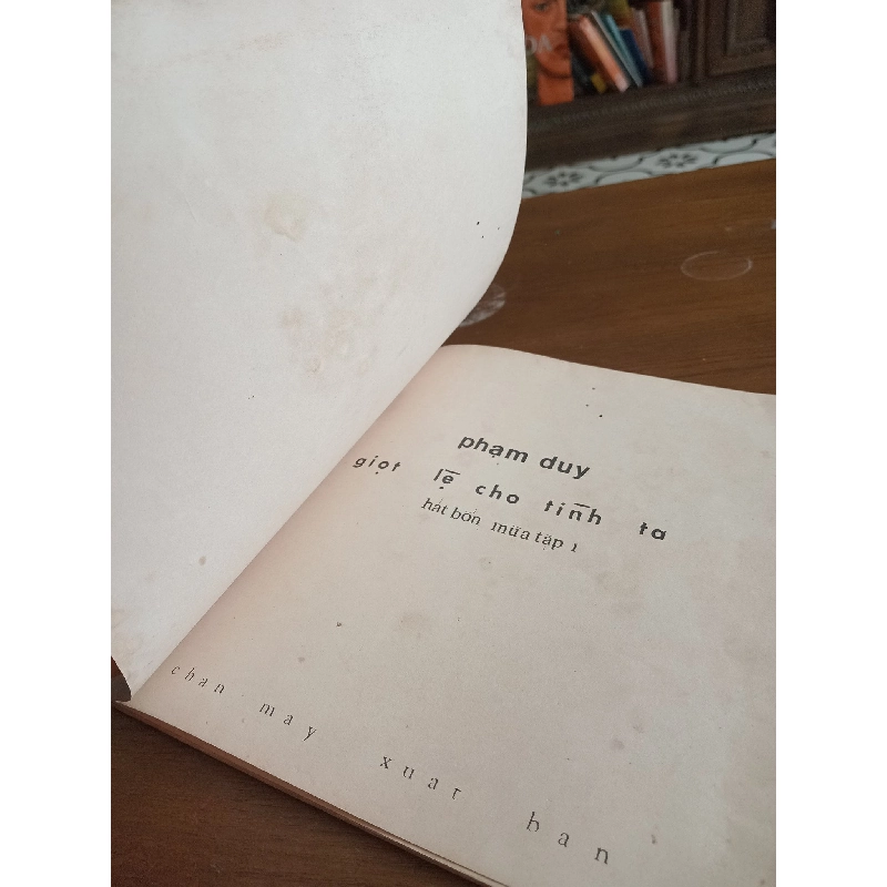 Nhạc quyển Giọt lệ cho tình ta - Phạm Duy 976716