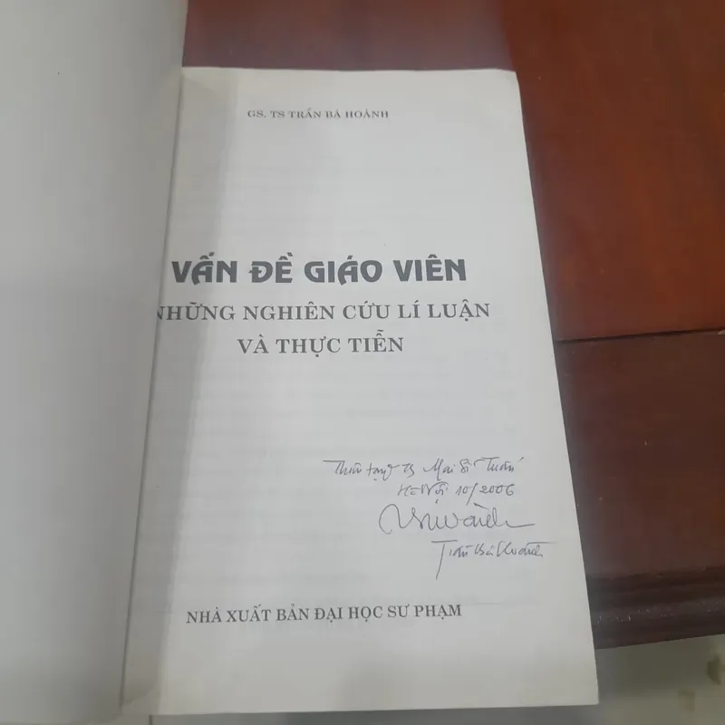 VẤN ĐỀ GIÁO VIÊN, những nghiên cứu lý luận và thực tiễn 570064