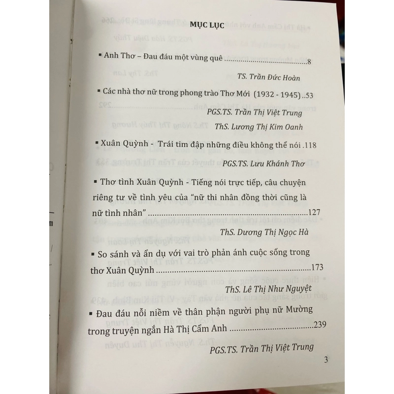NGHIÊM CỨU SÁNG TÁC CỦA CÁC NHÀ VĂN NỮ VIỆT NAM HIỆN ĐẠI  508236