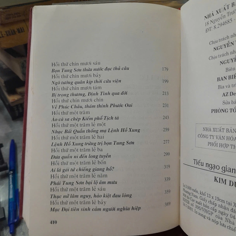 TIẾU NGẠO GIANG HỒ ( TẬP 5,6,7,8) - KIM DUNG 469785