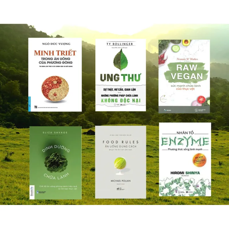 Combo sách ăn uống lành mạnh 605357