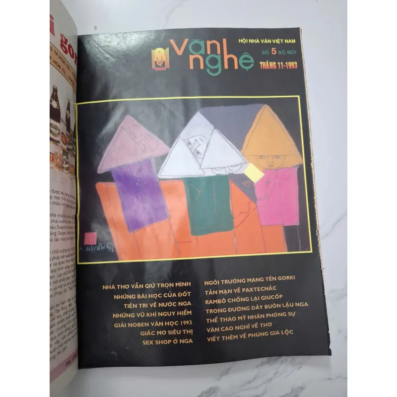 Báo Văn Nghệ 1993 số 7 đến số 12 799198