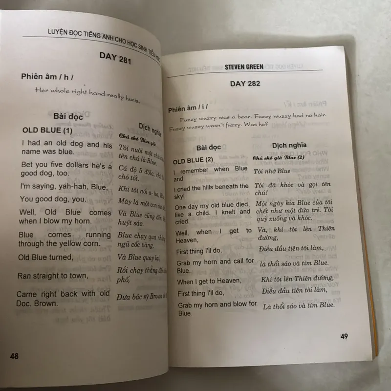 Luyện đọc Tiếng Anh cho học sinh tiểu học 698065