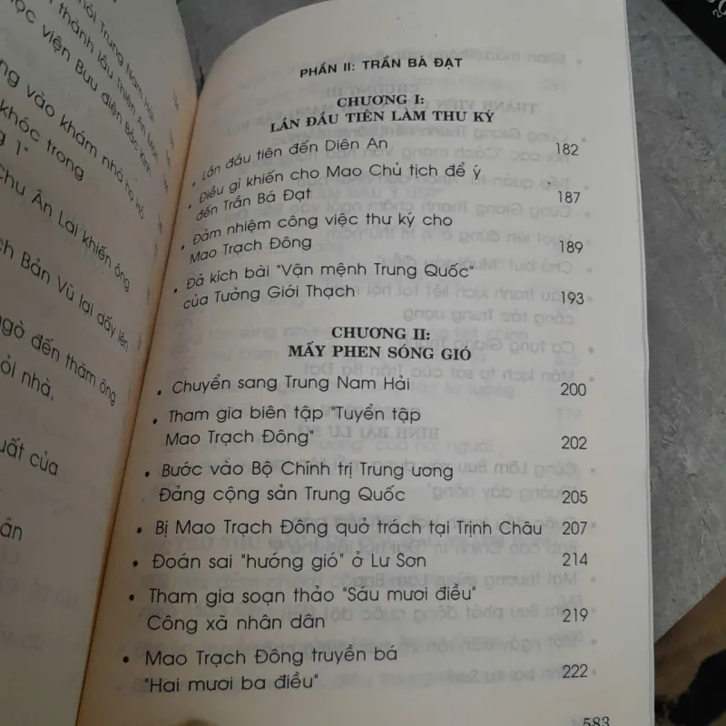 CÁC BÍ THƯ CỦA MAO TRẠCH ĐÔNG - DIỆP VĨNH LIỆT ( NGUYỄN THU HIỀN DỊCH) 1035895
