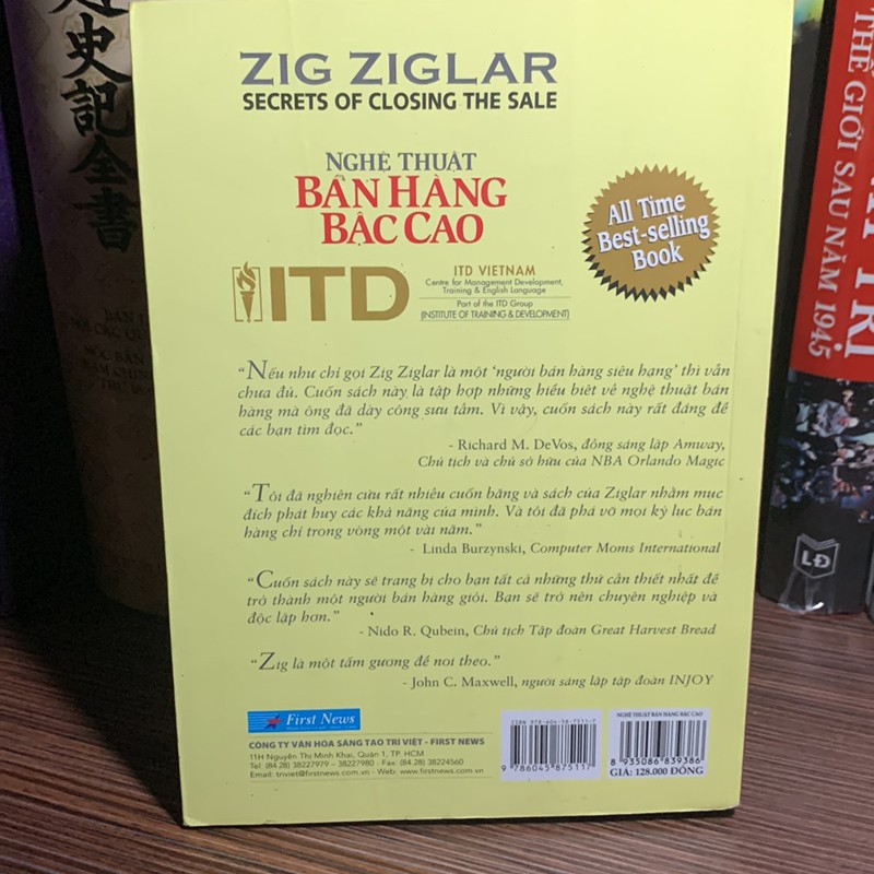 Sách kinh doanh: Nghệ Thuật Bán Hàng Bậc Cao-mới 85% 149488