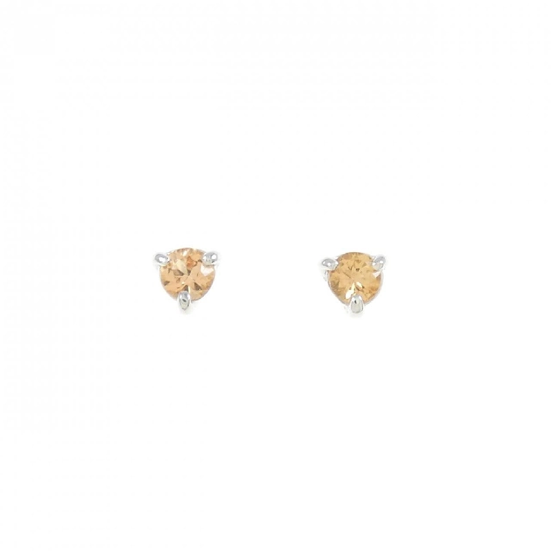 K18WG Sapphire Earrings - Hàng hiệu Authentic 872839