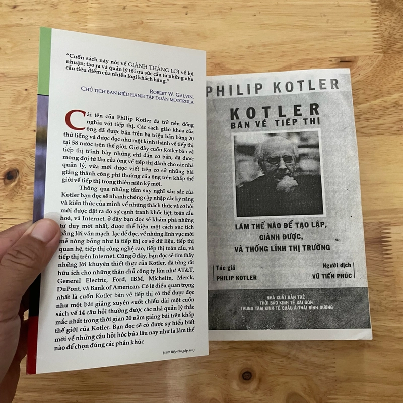 II Sách Kinh Tế: Kotler Bàn Về Tiếp Thị - PHILIP KOTLER - 2007 472522