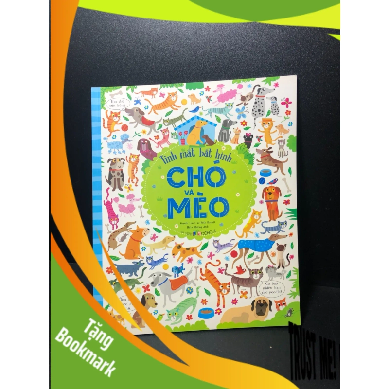 (TẶNG BOOKMARK) Tinh mắt bắt hình chó và mèo Gareth Lucas mới 85% bẩn nhẹ RBK0311 954017