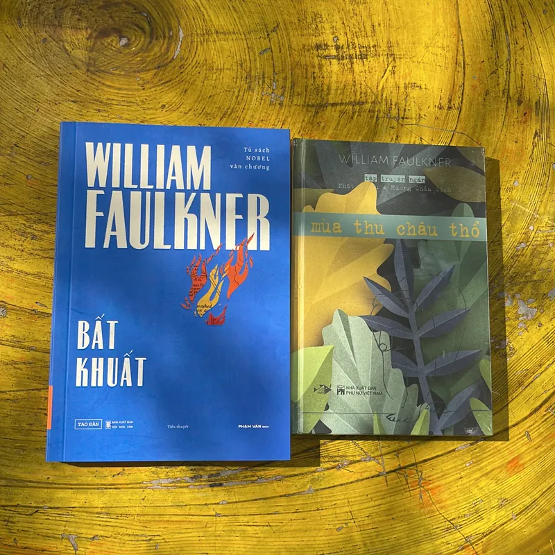 COMBO WILLIAM FAULKNER - BẤT KHUẤT & MÙA THU CHÂU THỔ 686994