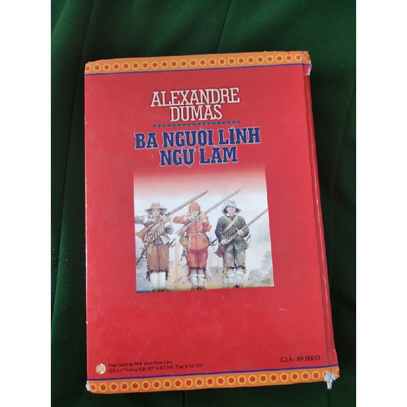 Sách Ba người lính ngự lâm - Alexandre Dumas 13823