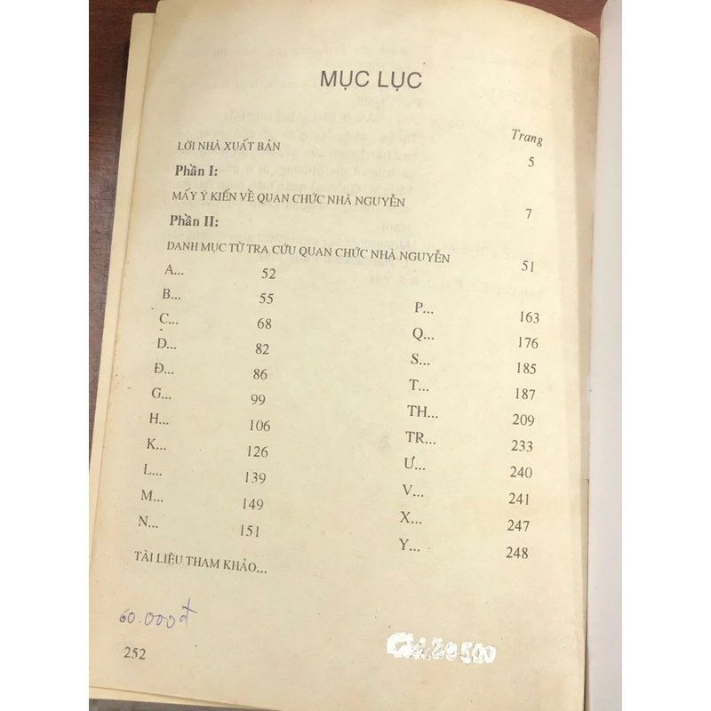 TÌM HIỂU QUAN CHỨC NHÀN NGUYỄN - Trần Thanh Tâm 466629