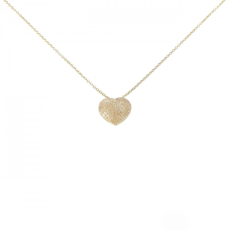 K18YG/750YG Dây chuyền hình trái tim - Hàng hiệu Authentic 858266