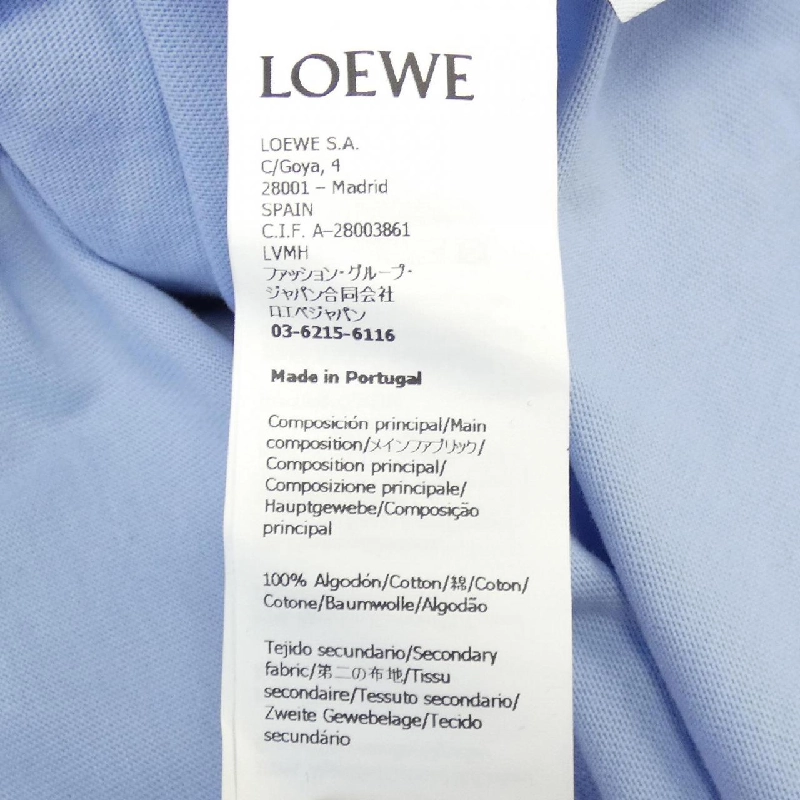 LOEWE Anagram H526Y22XBN Áo thun - Hàng hiệu Chính hãng 897663