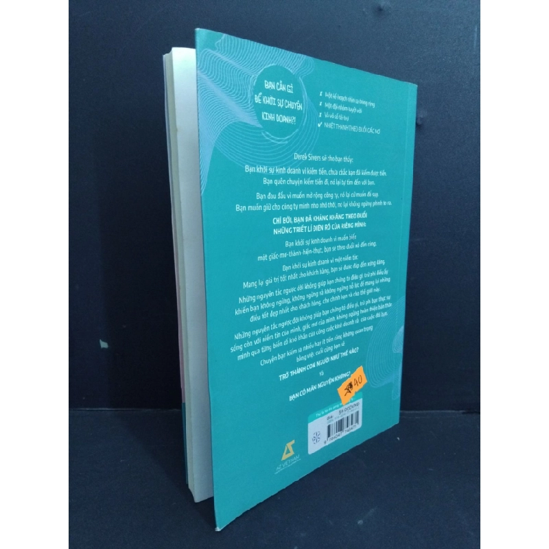 [Phiên Chợ Sách Cũ] Thế Là Tôi Đã Dựng Nên Công Ty Của Mình Và Trở Thành Ông Chủ - Vi Mệnh 0612 333945