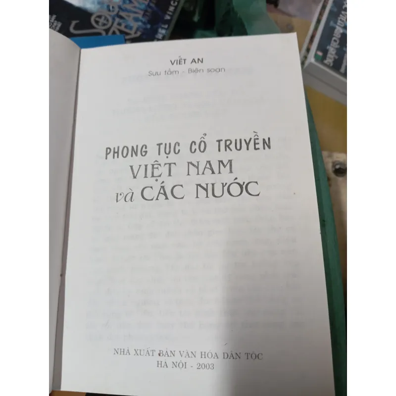 Phong tục cổ truyền Việt Nam và các nước 1013224