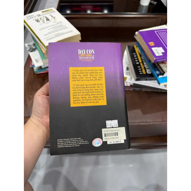 Dạy Con Làm Giàu – Tập X: Trước Khi Bạn Thôi Việc - K4 1021088