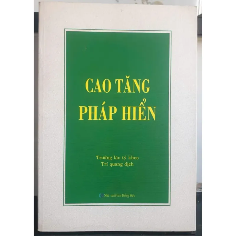 Cao Tăng Pháp Hiển 784635