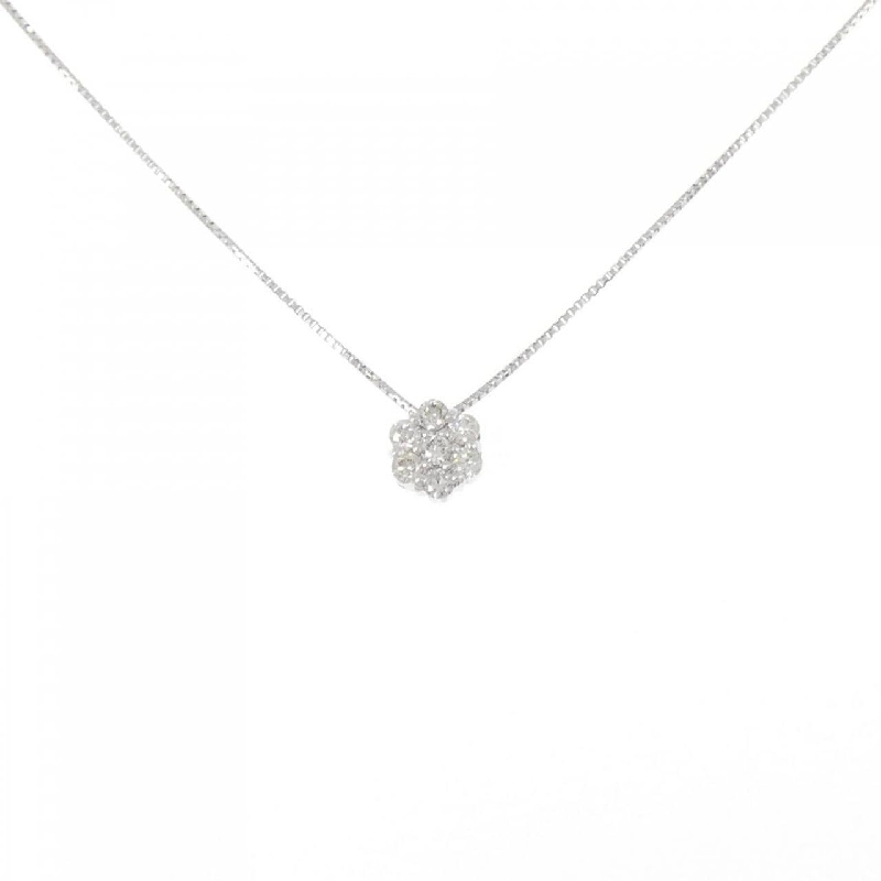 K18WG Dây chuyền kim cương 0.22CT - Hàng hiệu Chính hãng 864637