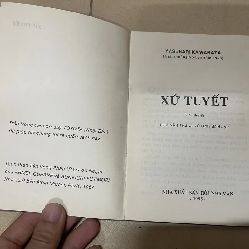 Xứ Tuyết - Kawabata Yasunari (c43) 717698