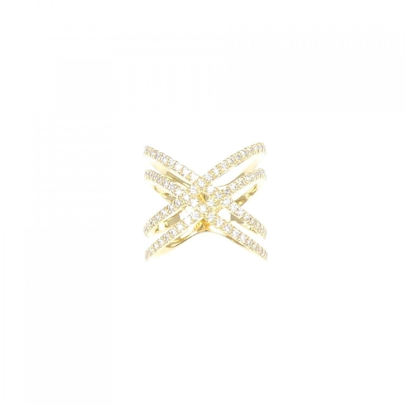 Nhẫn kim cương K18YG 0.55CT 672508