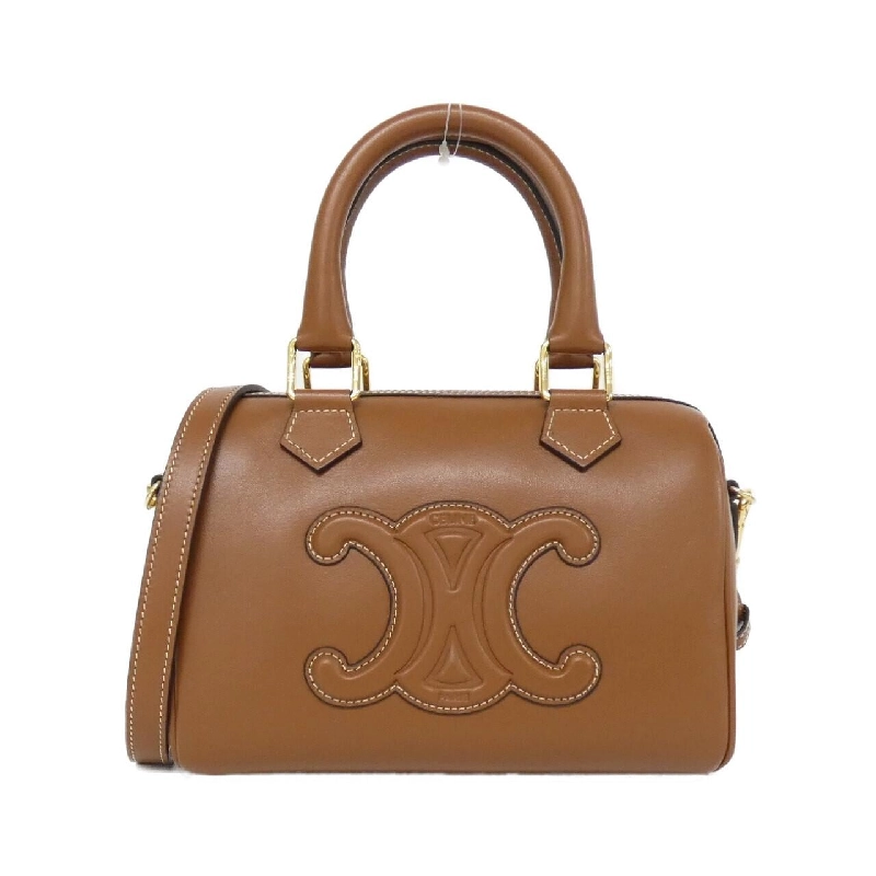 【Sản phẩm mới】Celine Small Boston Cuill Triomphe 113773DU3 Túi Boston 614573