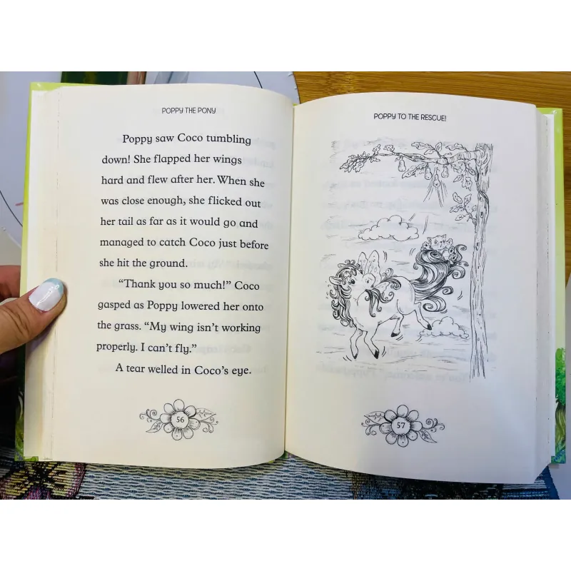 [Sách tiếng Anh 2hand] Like new 90% - 🦄 Fairy Animals of Misty Wood – Lily Small 🦔 779206