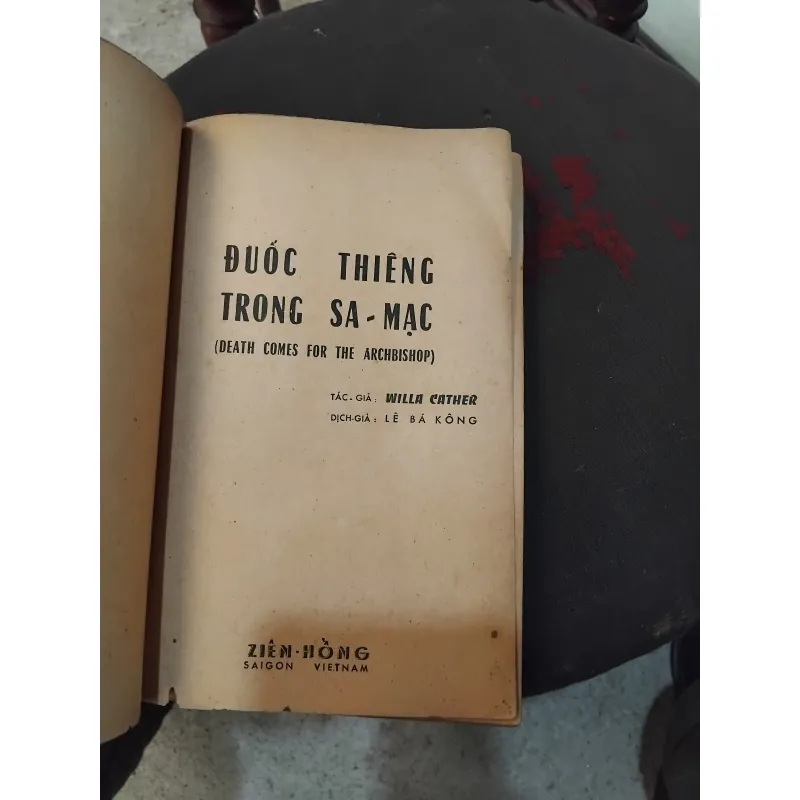 Đuốc thiêng trong sa mạc ( Death comes for the archbishop ) của Wlla Cather 1002614