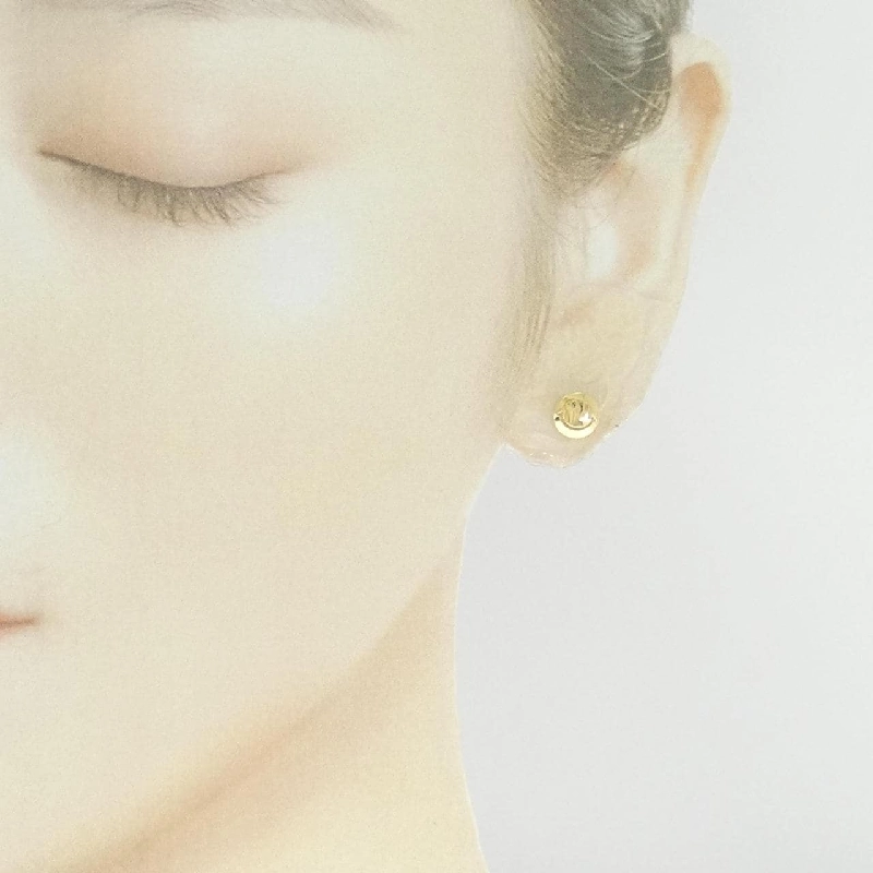 K18YG Bông tai Smiley - Hàng hiệu Chính hãng 867630