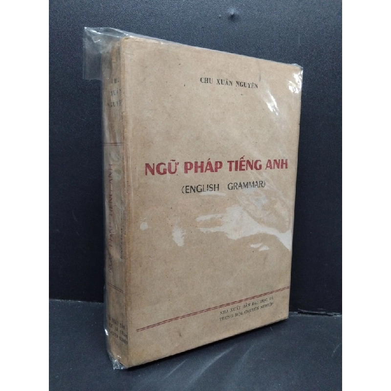 Ngữ pháp tiếng anh mới 60% bẩn bìa, ố vàng, ẩm gáy HCM2110 Chu Xuân Nguyên HỌC NGOẠI NGỮ 306266