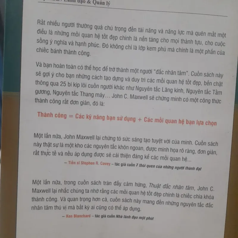 John C. Maxwell - THUẬT ĐẮC NHÂN TÂM 688285