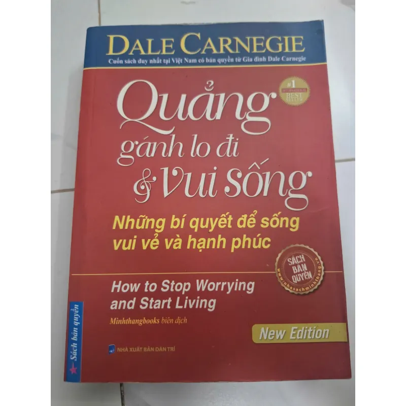 Quẳng gánh lo đi & Vui sống (Bản mới) - Dale Carnegie - Sách tự lực (Self-help) 606996