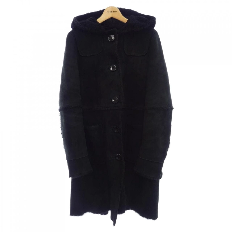 【Mã giảm giá】Áo khoác lông cừu RON HERMAN 632637