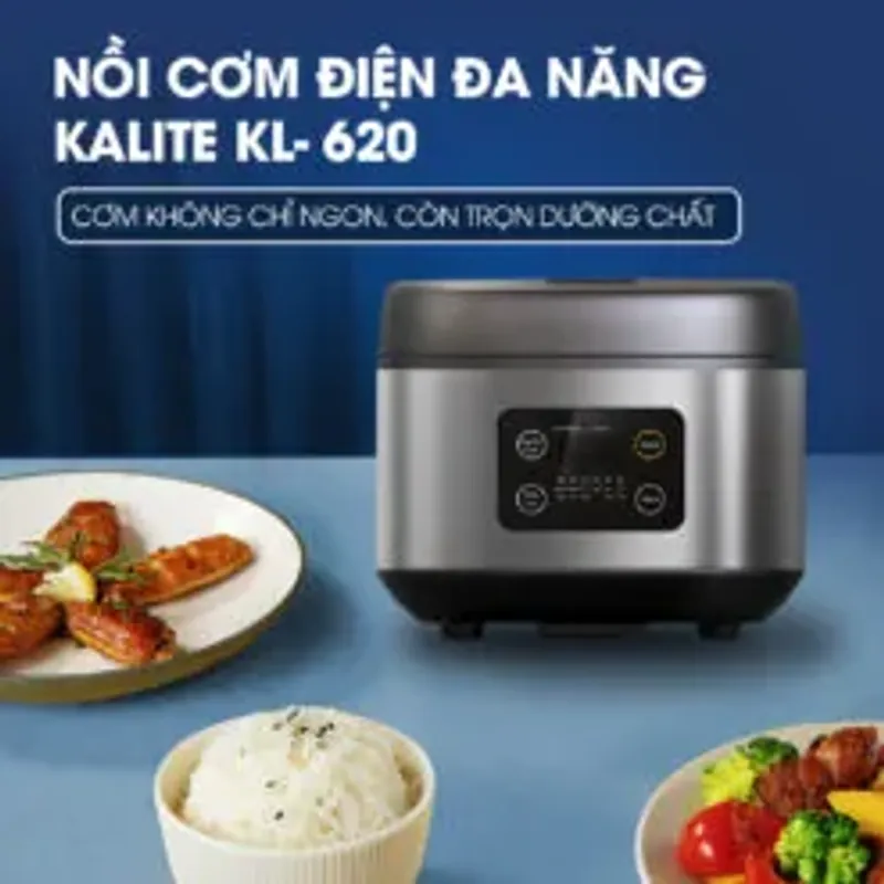 🔥 KL-620 – Nồi cơm điện KALITE đa năng, cơm mềm – thơm – tơi xốp mỗi bữa! 707461