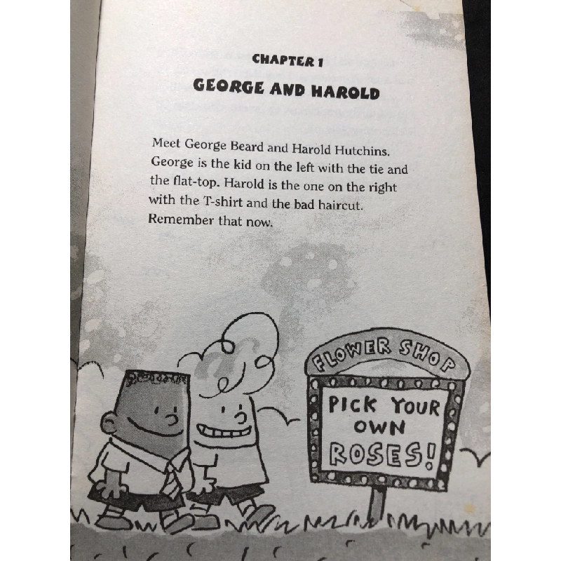 The adventures of captain underpants mới 80% ố bẩn nhẹ Dav Pilkey HPB1508 NGOẠI VĂN 222081