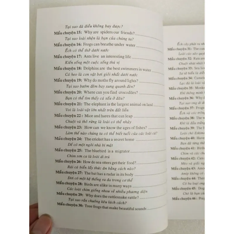 Học tiếng Anh qua 100 mẫu chuyện về loài vật song ngữ Anh – Việt 708574