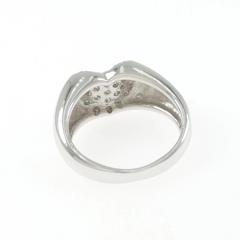 Nhẫn hồng ngọc K18WG hình trái tim đính đá kim cương 0.31CT - Hàng hiệu Chính hãng 851901