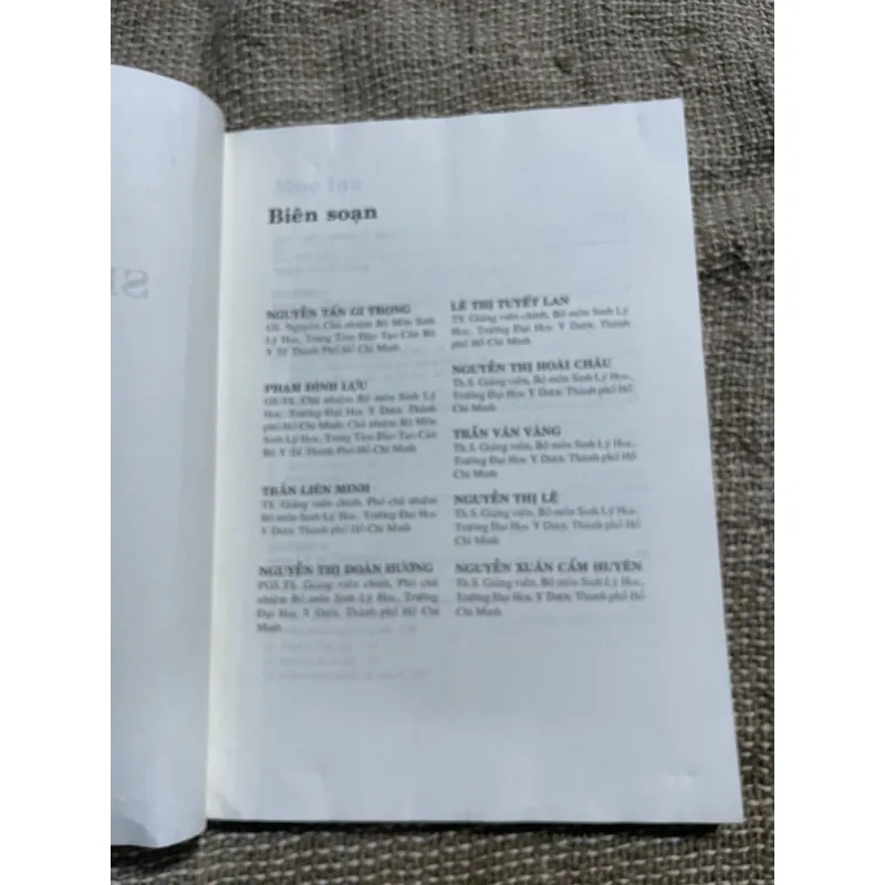 SINH LÝ HỌC Y KHOA - gần 300 trang khổ lớn  1043047