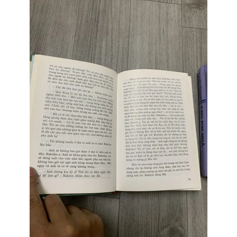 Anh em nhà karamazop. Bộ 2 tập bìa cứng. 2a3 599652