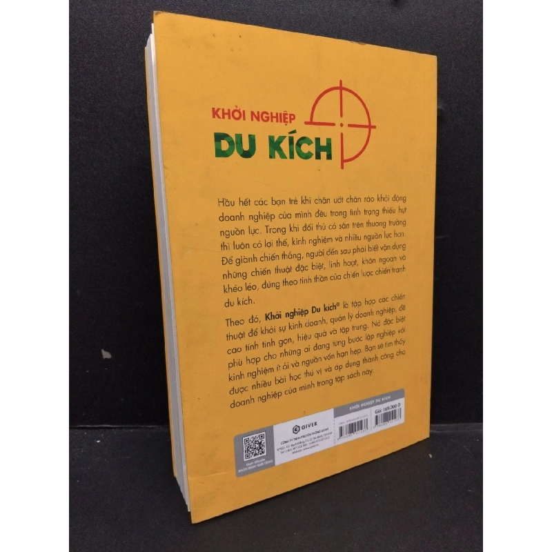 Khởi nghiệp du kích mới 70% ố bẩn nhẹ có viết và highlight nhiều 2020 HCM1008 Trần Thanh Phong MARKETING KINH DOANH 916705