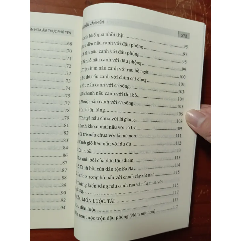 SÁCH NẤU ĂN NHƯNG LÀ Ở PHÚ YÊN (sách nghiên cứu văn hoá) 800446