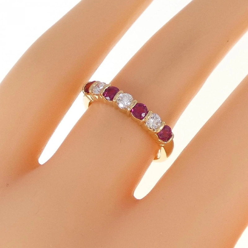 Nhẫn ruby K18YG 0.46CT 672237