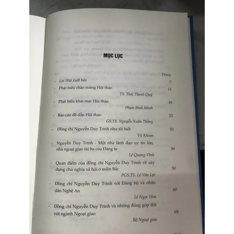 Đồng chí Nguyễn Duy Trinh - Nhà lãnh đạo tiền bối tiêu biểu của Đảng và CMVN 723261