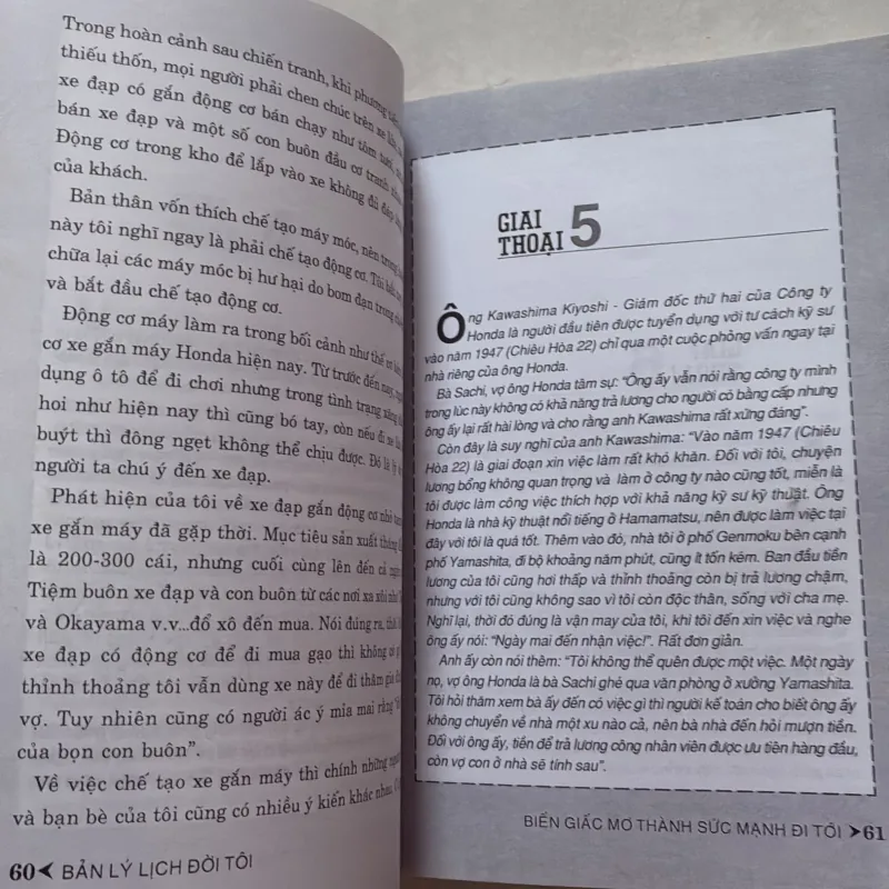 Bị giấc mơ thành sức mạnh đi tới - Honda Soichiro 797897